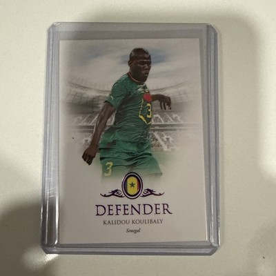 2023 Futera Unique World Football - Defenders Kalidou Koulibaly #017 Purple  /32