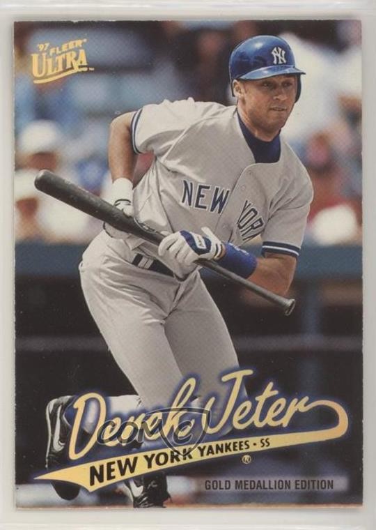 1997 Fleer Ultra Gold Medallion Edition Derek Jeter #G99 HOF 0a3