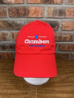 Nike Chambers For Indiana Governor Candidate Team Brad Red Strapback Hat