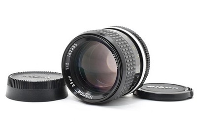 [Top MINT] Nikon Ai Nikkor 85mm f/2 Portrait Lens For F Mount Camera From JAPAN