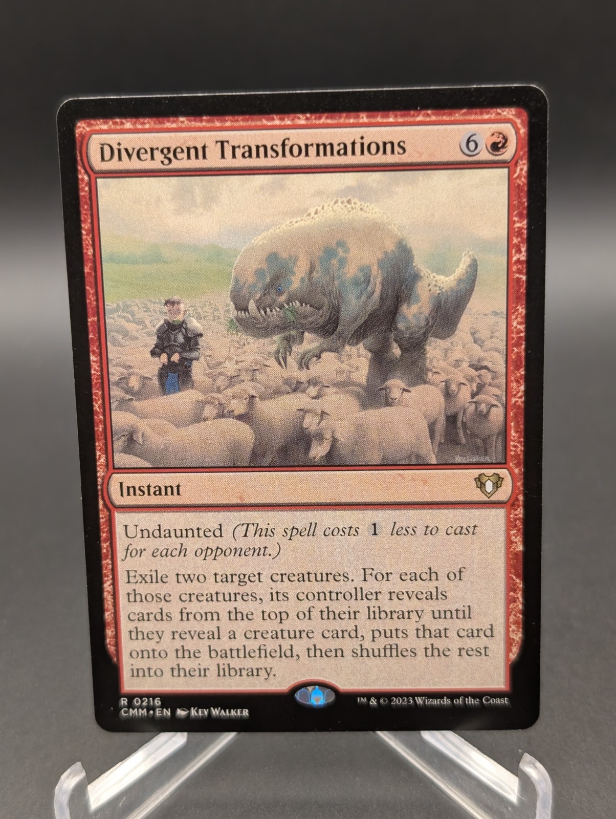 Divergent Transformations Commander Masters Regular