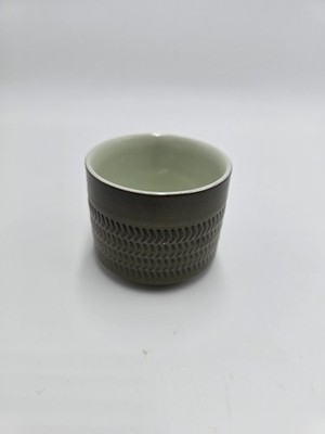 Denby Chevron offene Tee Zuckerdose - 3'' - Top unbenutzter Zustand