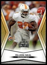 2014 Leaf Draft #47 Rajion Neal Gold