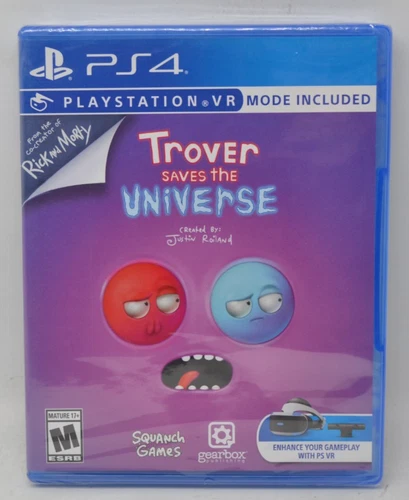 Trover Saves the Universe - Sony PlayStation 4 - STILL SEALED!