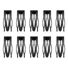 10 Pcs Double Grip Snap s Metal Hair Barrettes for Women Hair Styling