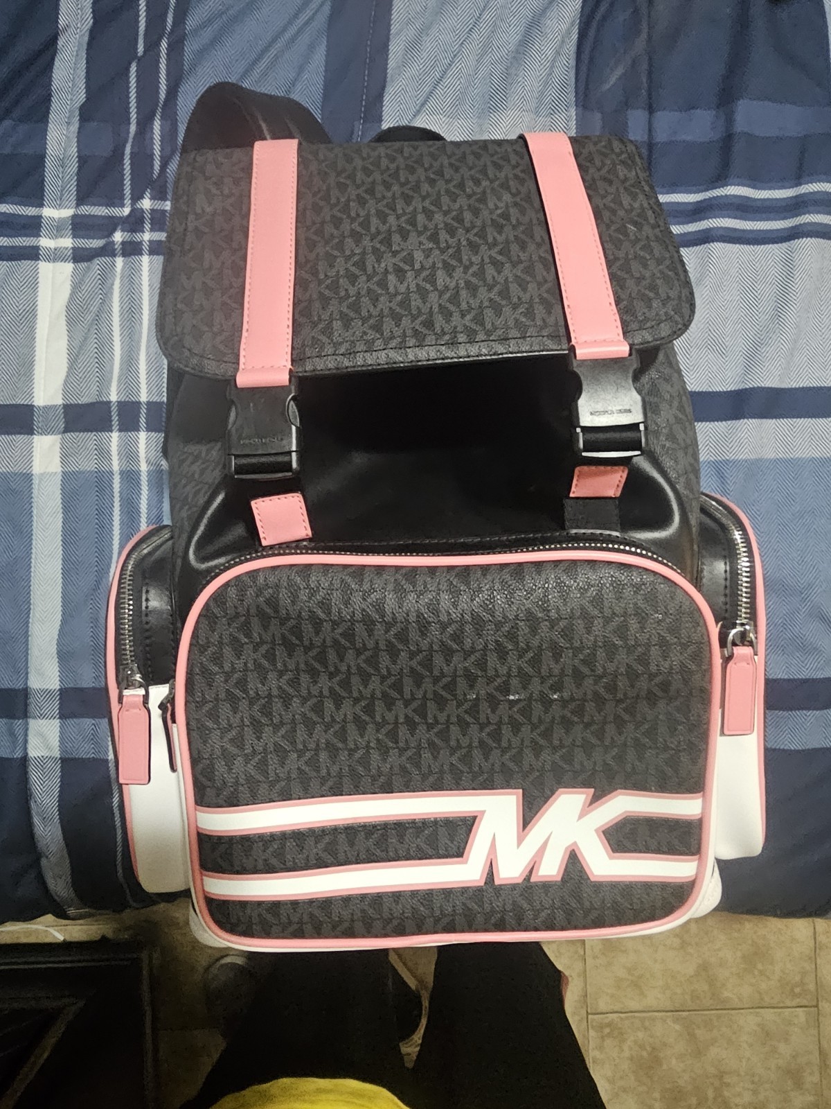 Michael Kors Cooper Graphic Logo Utility Backpack image 4