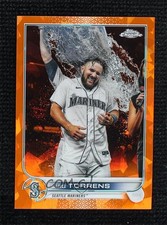 2022 Topps Chrome Update Sapphire Edition Orange 24/25 Luis Torrens #US291 1hs9