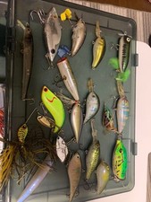 Daiwa Megabass Shimano Spinnerbait Lure Bulk Black Bass Used 30pcs