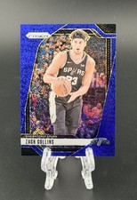 2024-25 Prizm Blue Sparkle SP /144 #197 Zach Collins San Antonio Spurs