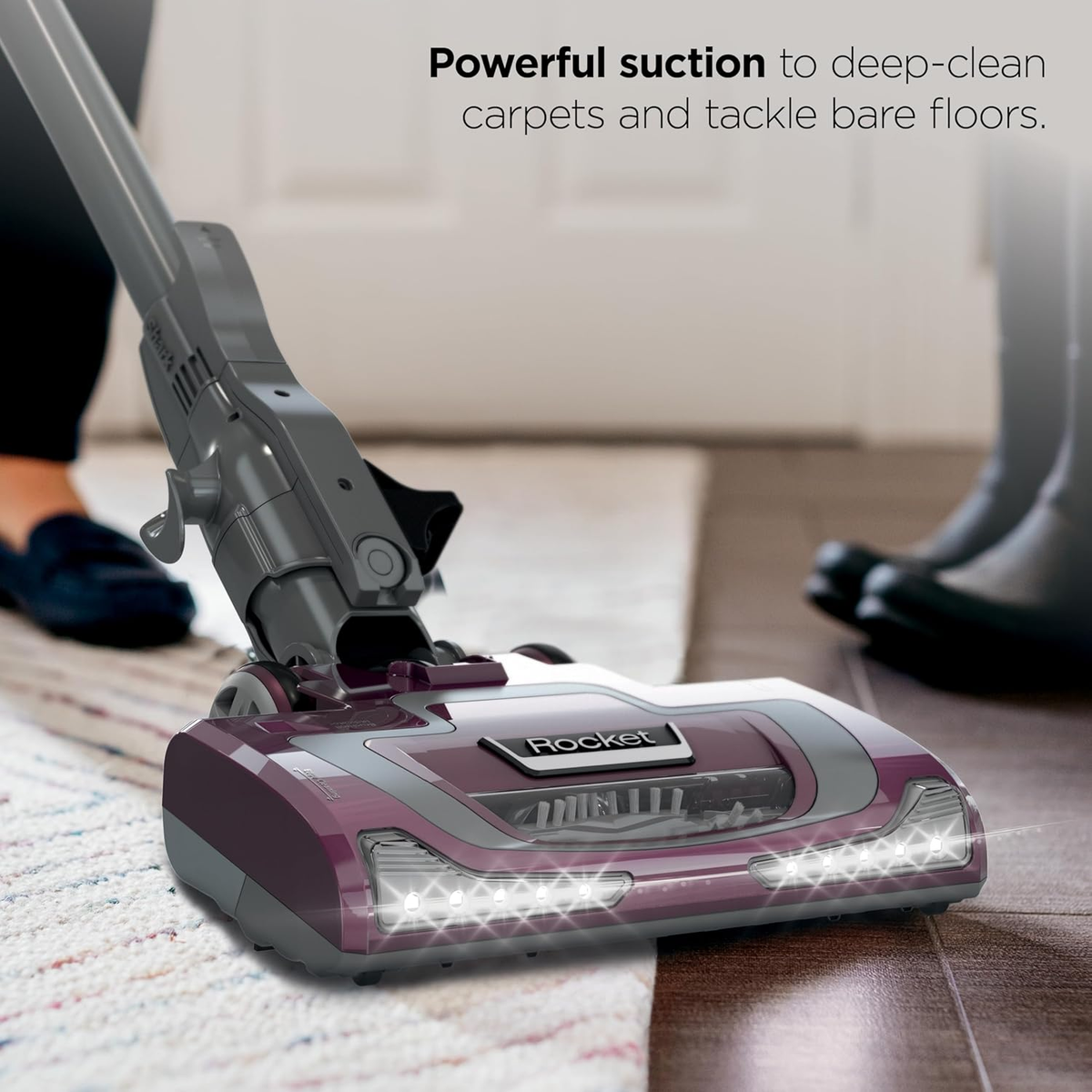 Shark HV322 Rocket Pet plus Corded Stick Vacuum with LED