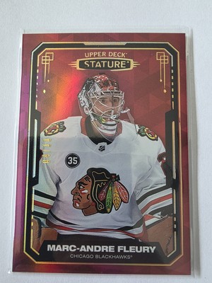 2021-22 Upper Deck Stature - Marc-Andre Fleury #60   Photo Variant /11 SSP