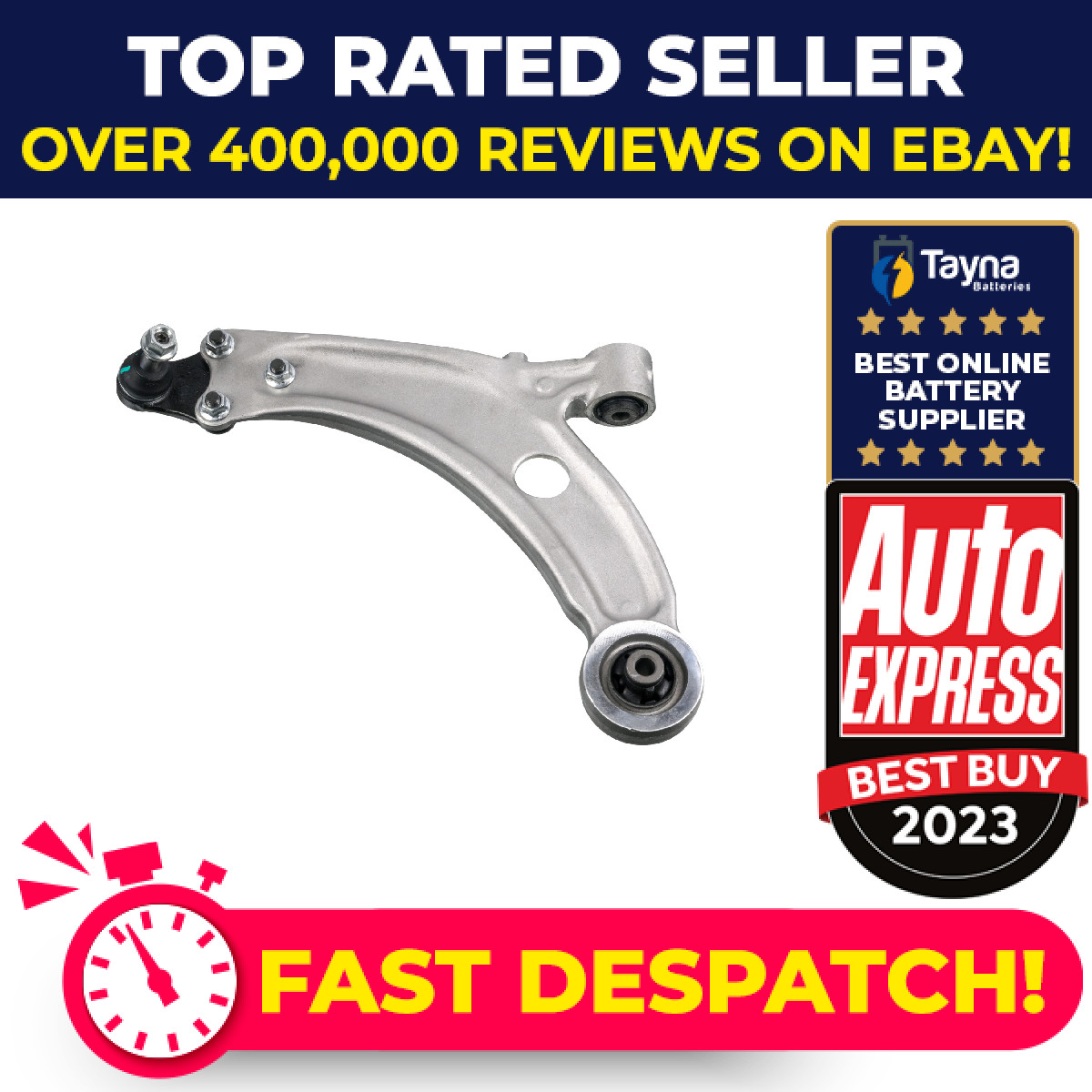 Wishbone / Suspension Arm Front Left 185214 Febi Track Control 9800596680 New