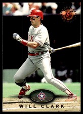 Will Clark 1995 Stadium Club #131 Rangers MLB READ FREE SHIPPING AutographDen