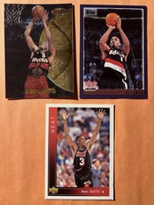 Steve Smith (3) cards 1993, ‘98, 2000 Upper Deck Topps Bowman Heat Hawks Blazers