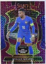 2025-26 Panini Select FIFA World Cup - Kylian Mbappe Purple Mojo #80 France
