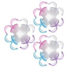  12Pcs Round Nail Brush for Cleaning Fingernails - Handle Grip Nail Scrub Brush