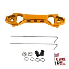 Battery Hold Down Sets, Aluminum Alloy Car Battery Holder Kit with J Golden