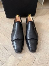 Black Stemar by Moreschi leather loafers