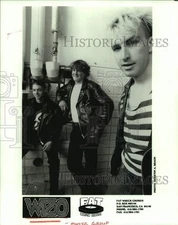 Press Photo Members of the music group Wizo - hcp08827