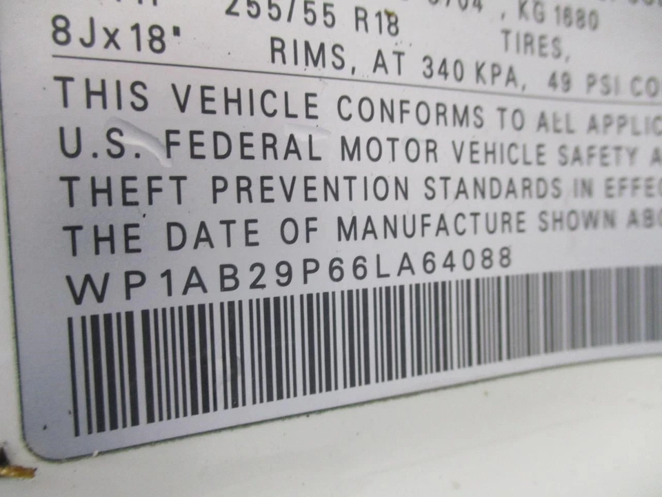 Conjunto de filtro de aire derecho usado se adapta a: Porsche Cayenne 2006 filtro de aire normal op Foto 4 de 4
