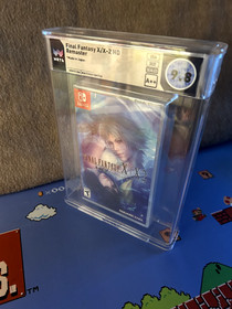 WATA Graded Nintendo Switch Final Fantasy X/X-2 NEW 9.8 A++ - LOOK! 
