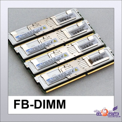 2GB RAM Mémoire FSC Primergy RX200 TX200 S3 DDR2 2x1GB - Photo 1/1