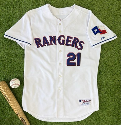 Authentic Sammy Sosa 2007 Texas Rangers Final Season MLB Baseball Jersey Size 48