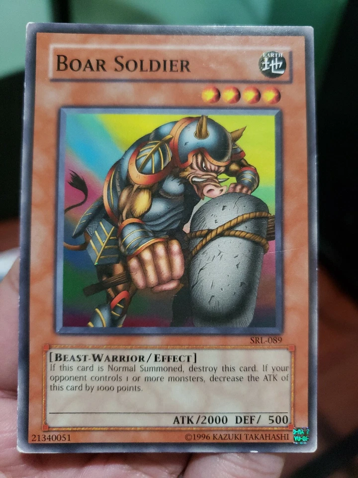 Yugioh: BOAR SOLDIER - [SRL-089] - [Common] - [Unlimited Edition] - NM/VLP - Image 2 of 4