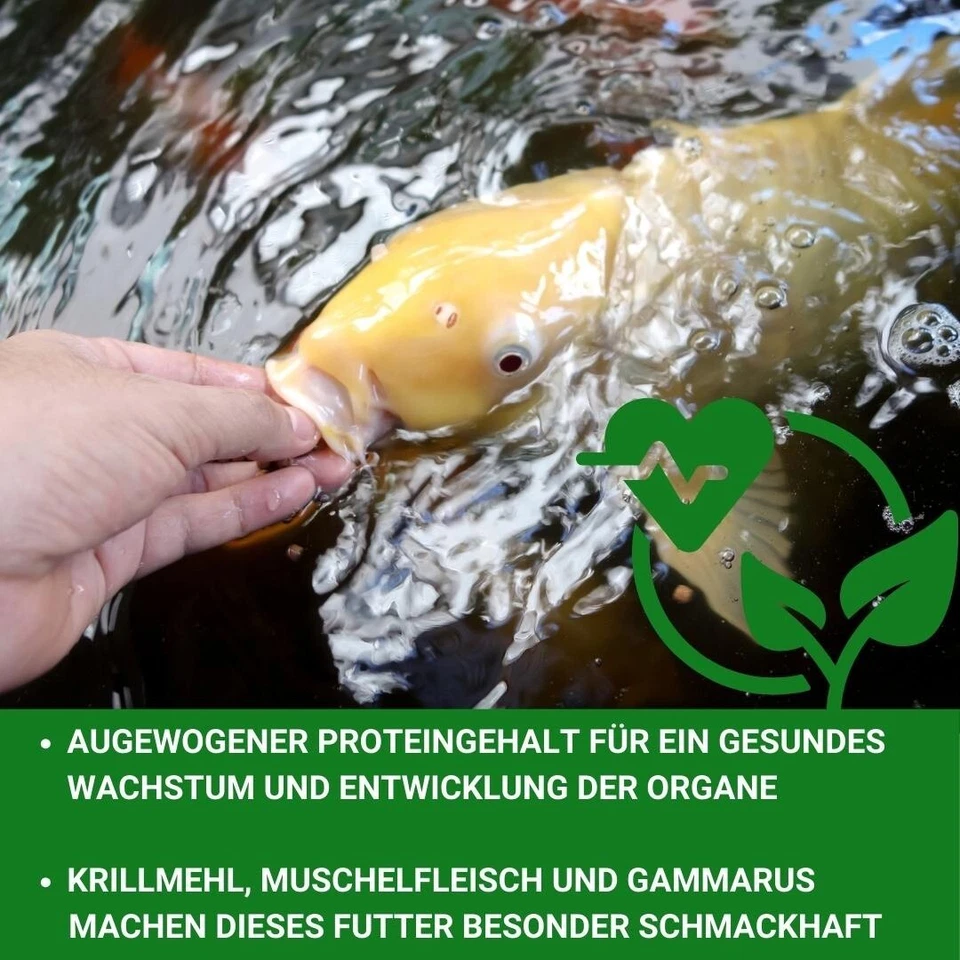 Koifutter 5kg - KENKOU Nr.1 Edition - 5-10mm Schwimmende Pellets für Koi - Bild 2 von 4