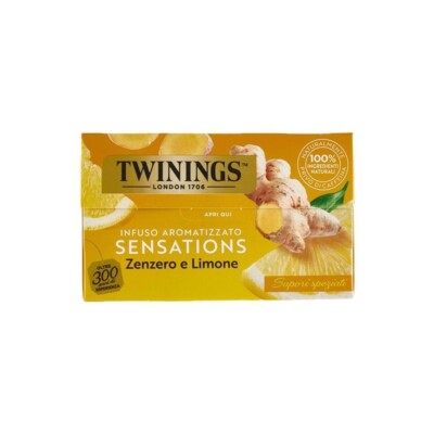 Twinings Ginger and Lemon Infused Sensations 20 Filters 30 Gr.