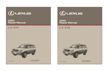 2003 Lexus LX 470 Shop Service Repair Manual 