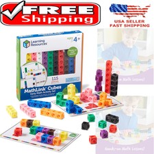 MathLink Cubes STEM Activity Set - 115 Colorf...