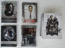 GOTHAM SEASON 2 BASE SET AND 4 INSERT SETS MINI MASTER 2017 CRYPTOZOIC