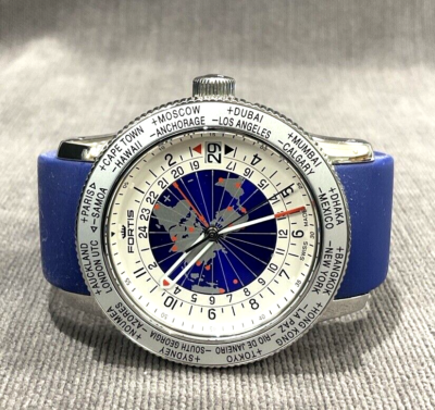Fortis B-47 World Timer GMT Limited Edition Automatic Mechanical