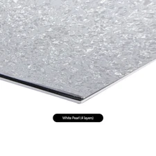 430*290mm Guitar Bass Pickguard Scratch Plate Blank Guard Material Sheet Pearl