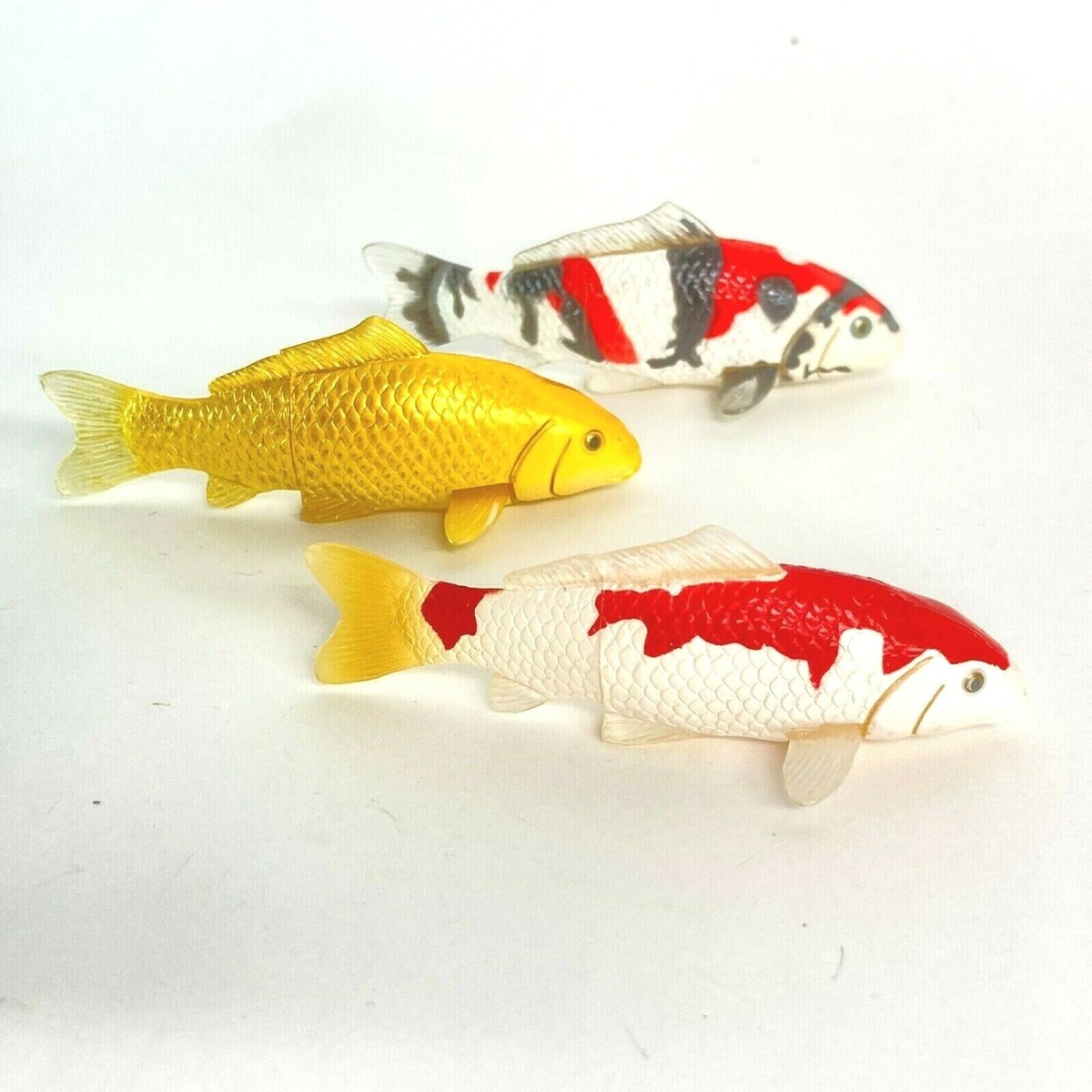 Choco Egg Mini Figure Fish Koi Nishikigoi Carp Set of 3 Kaiyodo