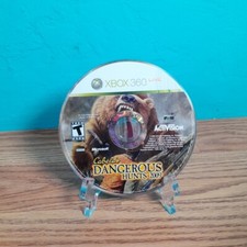 Cabela's Dangerous Hunts 2009 (Microsoft Xbox 360, 2008) DISC ONLY