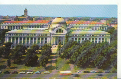 Amerika Postkarte - Naturhistorisches Gebäude, Smithsonian Institution - DC.TZ1321