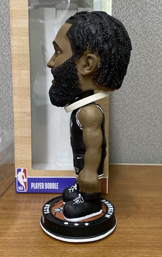 RARE NBA BROOKLYN NETS JAMES HARDEN FOCO OFFICIAL LICENSED BOBBLEHEAD NEW IN BOX - Picture 2 of 8