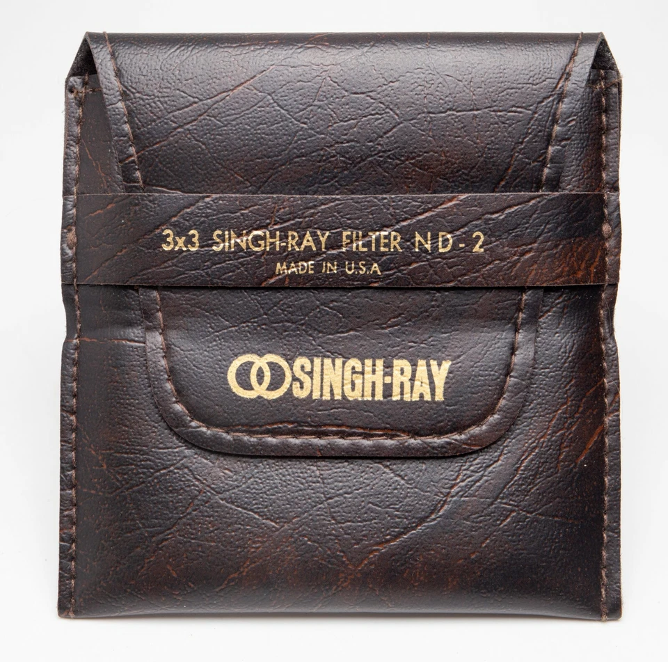 NEW 3x3" Singh-Ray Square Neutral Density 2 Filter ND-2 w/Case - Image 4 of 4