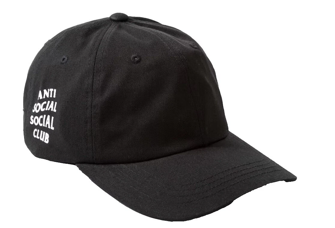 Black Anti Social Social Club Hats for Men