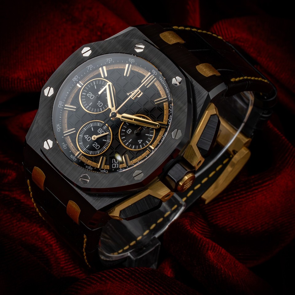 Audemars Piguet Royal Oak Offshore Black Ceramic Chronograph 26420CE.OO ...