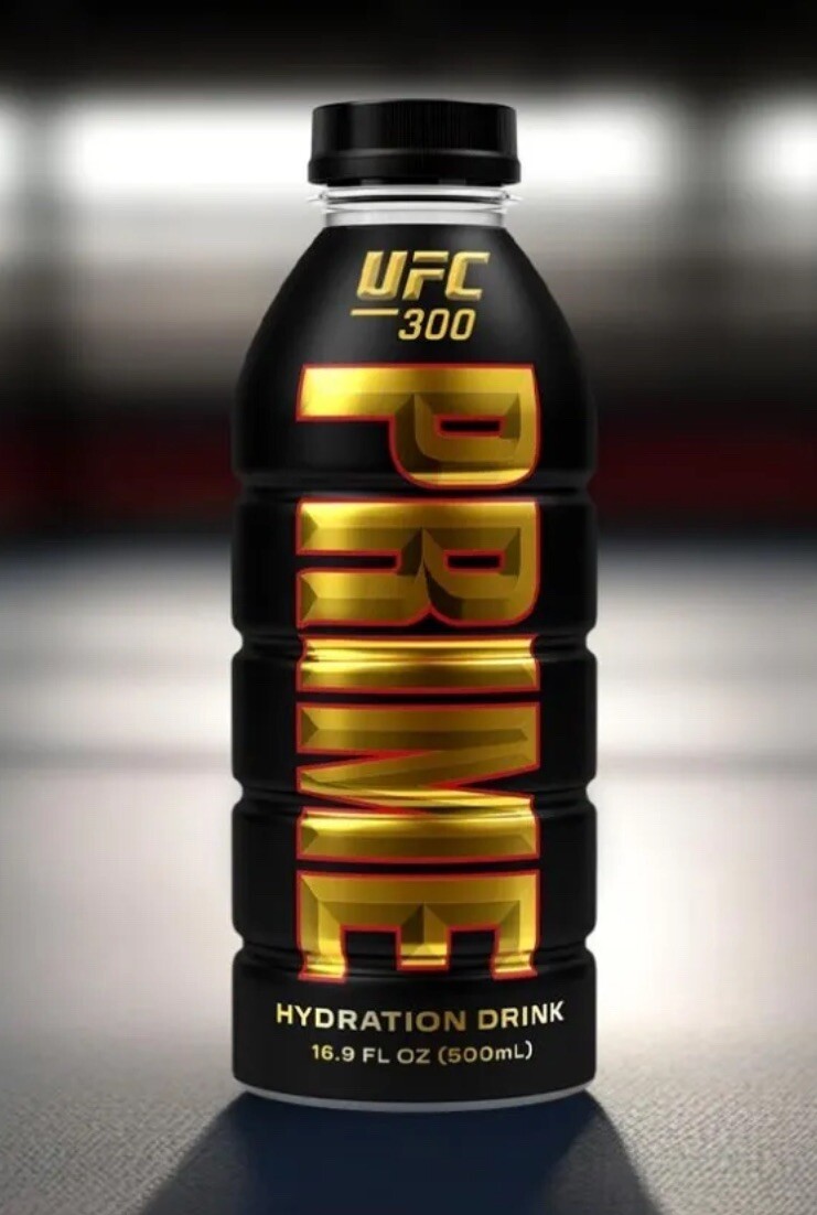 Prime UFC 300 & Gold London 1 Billion Prime Hydration KSI Logan Paul