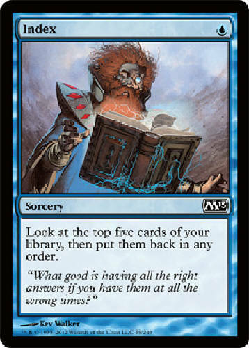 mtg card index Magic The Gathering 8TH EDITION INDEX blue card MTG