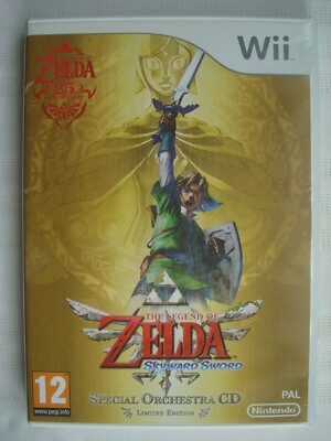 The Legend of Zelda: Skyward Sword Limited Edition (Nintendo Wii, 2011) - PAL