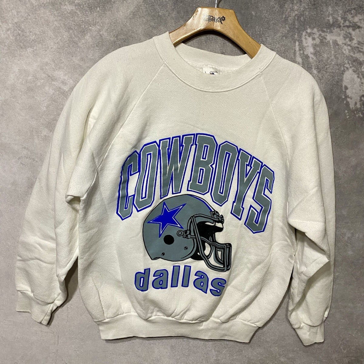 COWBOYS フード付きスウェット NFL公認(ヴィンテージ物？) COWBOYS フード付きスウェット NFL公認(ヴィンテージ物？)