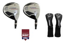 AGXGOLF RIGHT HAND MENS XS 5  7 Fairway Utility Wood set wGraphite Shafts HCs