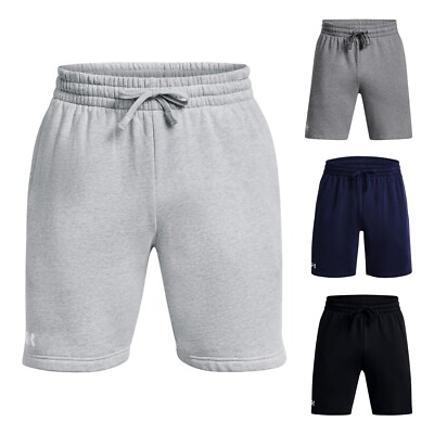 UNDER ARMOUR Herren Sporthose Fitnesshose Trainingshose Rival Fleece Shorts