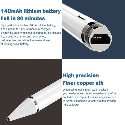 Stylus Pen For Samsung Galaxy Tab S10 Ultra/S10+/S9/S8/S7/S7 FE/S6 Lite/S6/A8/A7 - Picture 4 of 12