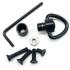 Quick Detach 1Inch swivels Mount QD Loop Adapter Kit with 4Screws+1nut+ 1Wrench